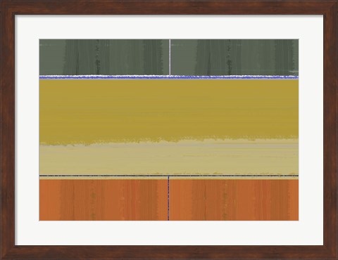 Framed Abstract Clear Sky Print