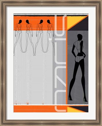 Framed Fashion Tunes Print