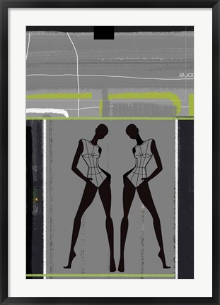 Framed Fashion Dance Print