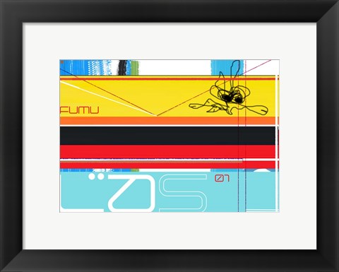 Framed Yellow Bird Print