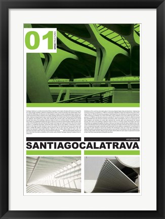 Framed Calatrava Print