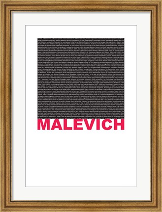Framed Kasimir Malevich Print