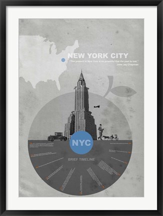 Framed NYC Print