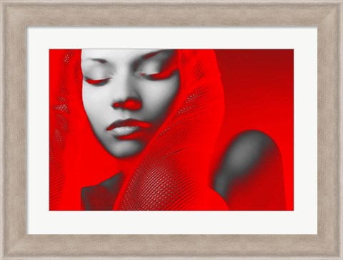 Framed Red Beauty Print