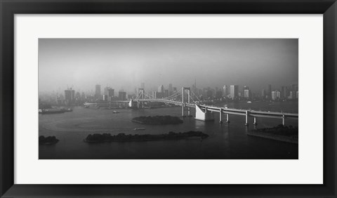 Framed Grand View Of Tokyo Print