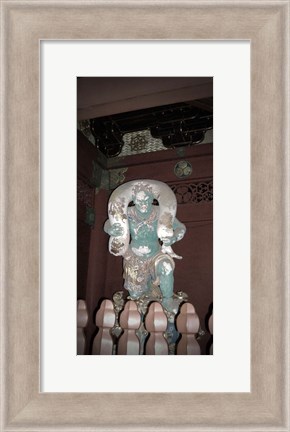 Framed Nikko Green Figure Print