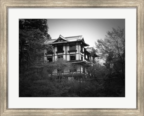 Framed Japanese Traditional House Print