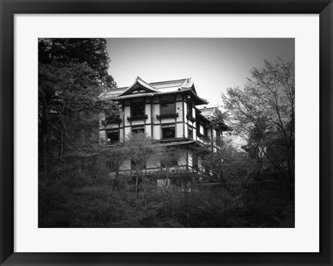 Framed Japanese Traditional House Print