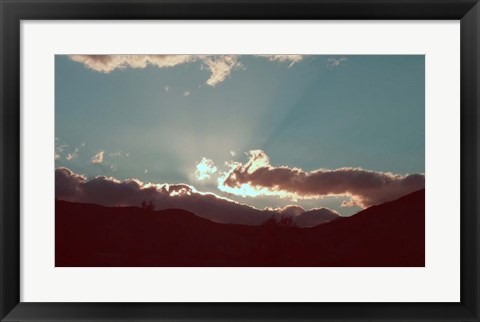 Framed Sunset Print