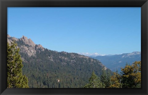 Framed Sierra Mountains 2 Print