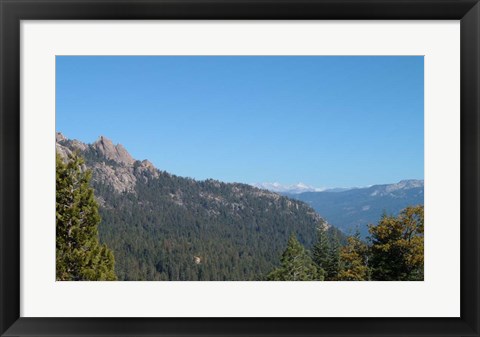 Framed Sierra Mountains 2 Print