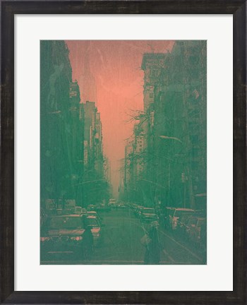 Framed 5th Ave Print