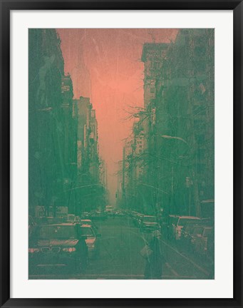 Framed 5th Ave Print