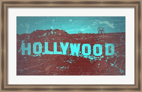 Framed Hollywood Sign Print