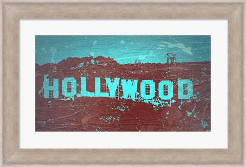 Framed Hollywood Sign Print