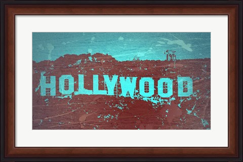 Framed Hollywood Sign Print