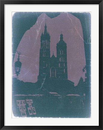 Framed Poland Krakow Print