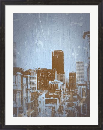 Framed San Francisco 2 Print