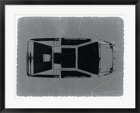 Framed 1972 Maserati Boomerang Print