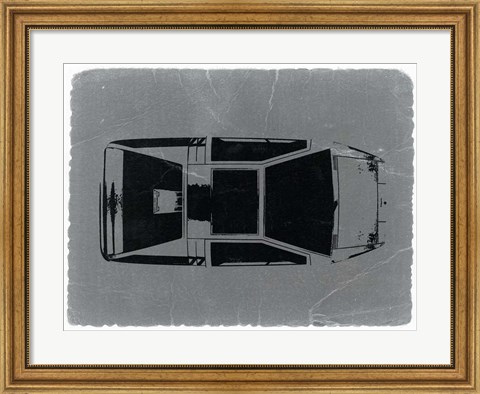 Framed 1972 Maserati Boomerang Print