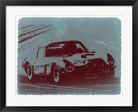 Framed Ferrari GTO Print