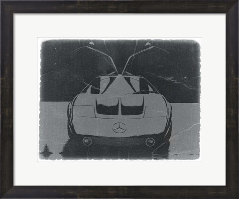 Framed Mercedes Benz C III Concept Print