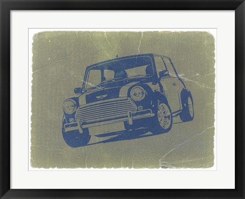 Framed Mini Cooper Print