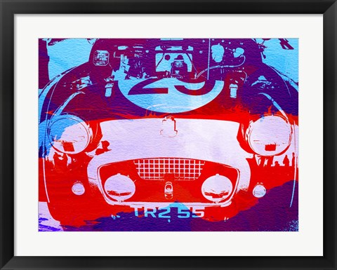 Framed Racing Bug Eye Print