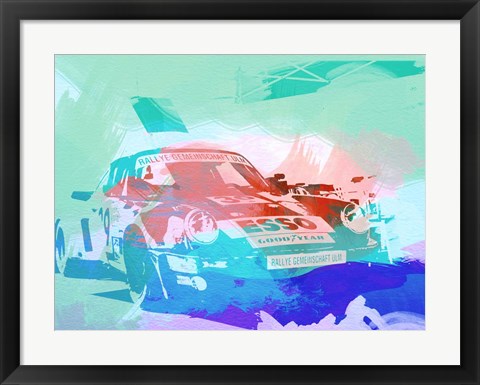 Framed 911 Before The Race Print