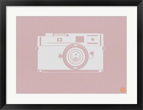 Framed Vintage Camera Print