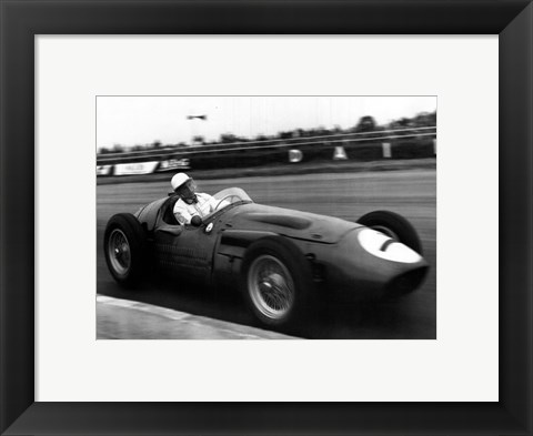 Framed A. Smith - British Grand Prix-Silverstone-&#39;56 Print