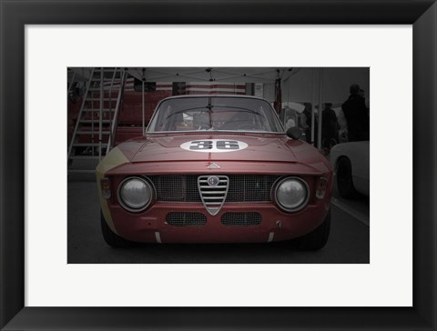 Framed Alfa Romeo Laguna Seca 1 Print