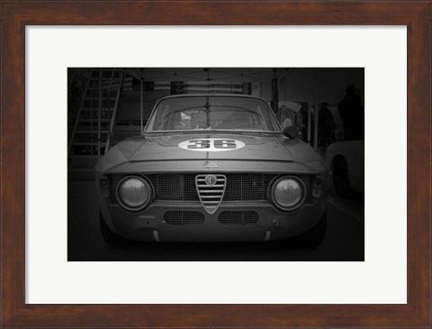 Framed Alfa Laguna Seca Print