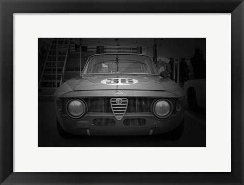 Framed Alfa Laguna Seca Print