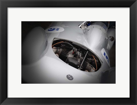 Framed Racing Cockpit Print