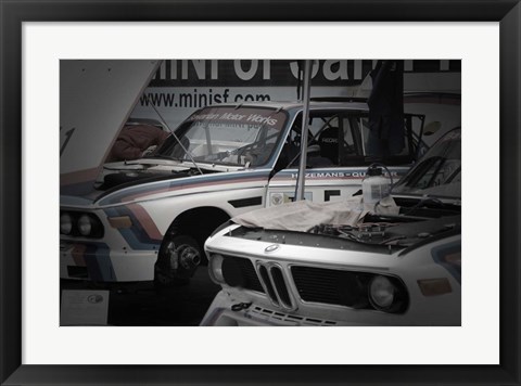 Framed BMW M Racing Team Print