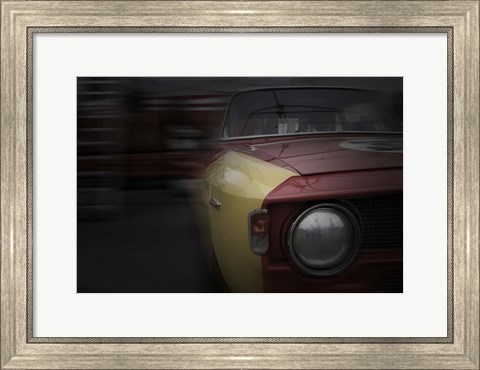 Framed Alfa Romeo GTV Front Print