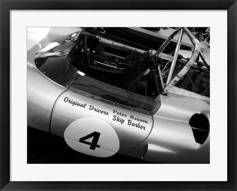 Framed Porsche Racing Print