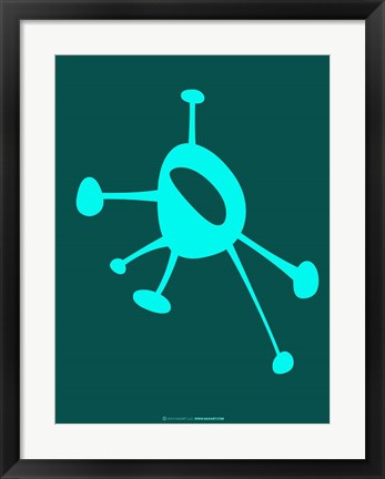 Framed Funny Shape Purk 1 Print