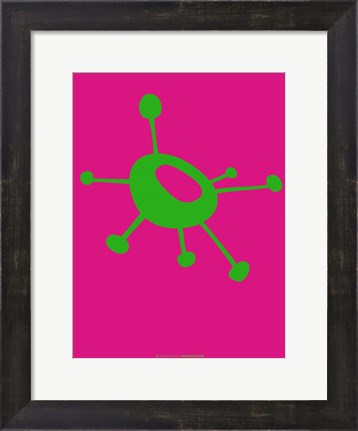 Framed Funny Shape Lask 2 Print