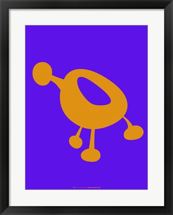 Framed Funny Shape Enk 3 Print