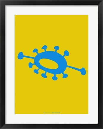 Framed Funny Shape Tat 1 Print