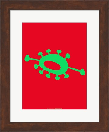 Framed Funny Shape Tat 2 Print