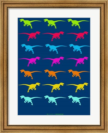 Framed Dinosaur Family 5 Print