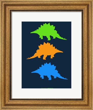 Framed Dinosaur Family 8 Print