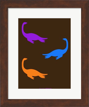 Framed Dinosaur Family 21 Print