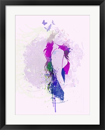 Framed Hazy Purple Dream Print