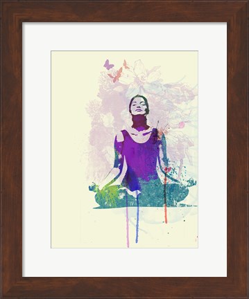 Framed Meditating Mind Print