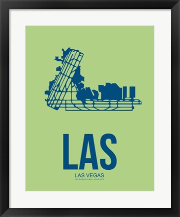 Framed LAS  Las Vegas 2 Print