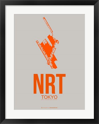 Framed NRT Tokyo 1 Print